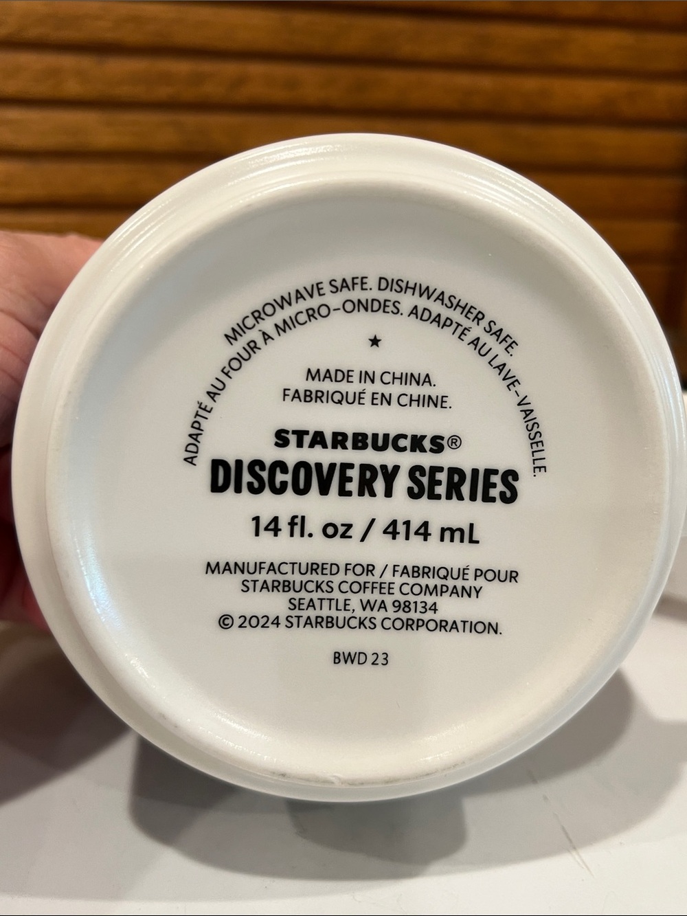 Starbucks 14oz Mug, Chicago, Discovery Series, 2024 - Picture 7 of 9